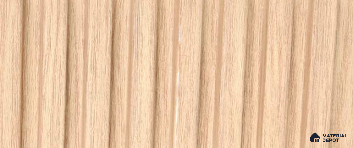 Brown Wood PN 07716 9.1 ft x 5 inch Charcoal Louvers/Panels - 12 mm | Suitable for Feature Wall, TV Unit & Living Room | Width is Subjected to 5% Variation