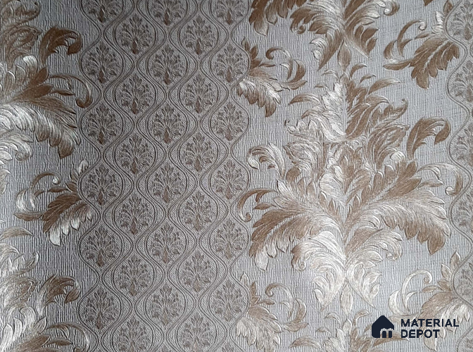 10188-3 | 10 Meter x 21 Inch Non Woven Patterned Look Wallpaper - 57 Sq. Ft. | Minimum 15% wastage during installation