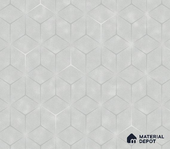 202206-3 | 5 Meter x 42 Inch PVC Geometric Look Wallpaper - 57 Sq. Ft. | Minimum 15% wastage during installation
