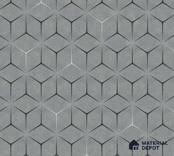 202206-5 | 5 Meter x 42 Inch PVC Geometric Look Wallpaper - 57 Sq. Ft. | Minimum 15% wastage during installation