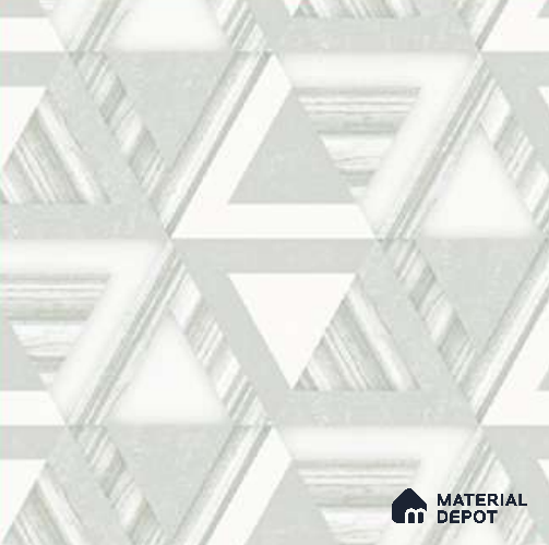 23303 | 10 Meter x 21 Inch PVC Geometric Look Wallpaper - 57 Sq. Ft. | Minimum 15% wastage during installation