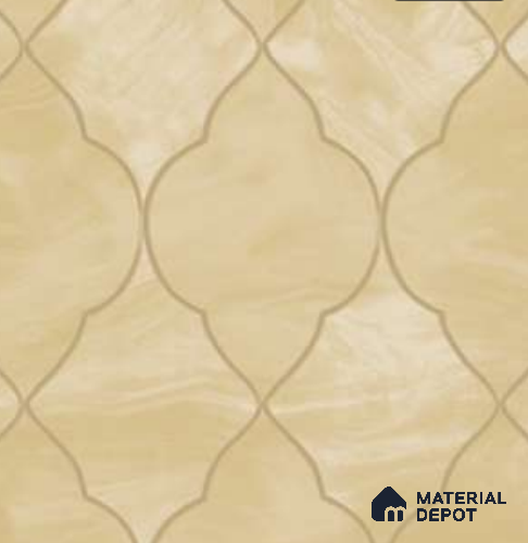 23311 | 10 Meter x 21 Inch PVC Patterned Look Wallpaper - 57 Sq. Ft. | Minimum 15% wastage during installation