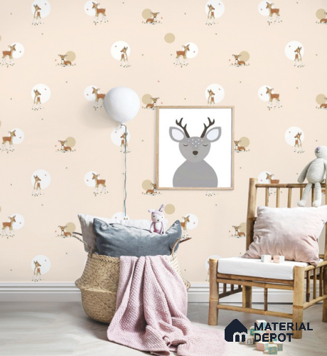 5140-1 | 5 Meter x 42 Inch PVC Patterned Look Wallpaper - 57 Sq. Ft. | Minimum 15% wastage during installation