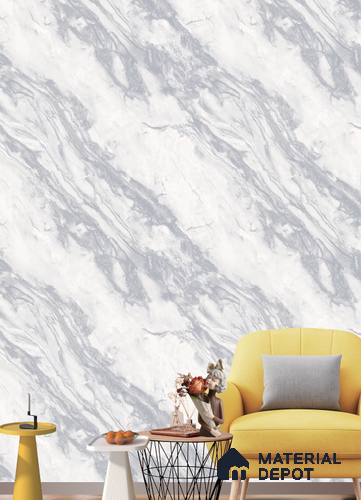 571401 | 9.5 Meter x 21 Inches Marble Look Wallpaper - 55 Sq. Ft.  | Minimum 10% wastage during installation