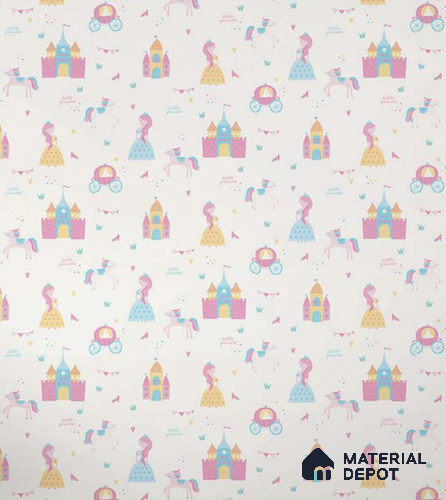 58118 | 10 Meter x 21 Inch PVC Patterned Look Wallpaper - 57 Sq. Ft. | Minimum 15% wastage during installation