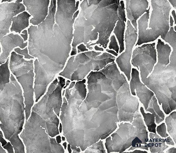 5D1092 | 9.5 Meter x 21 Inch PVC Marble Look Wallpaper - 55 Sq. Ft. | Minimum 10% wastage during installation