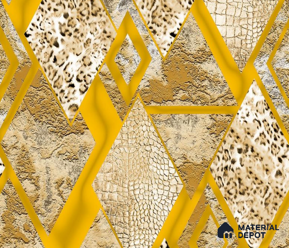 5D1201 | 9.5 Meter x 21 Inch PVC Patterned Look Wallpaper - 55 Sq. Ft. | Minimum 15% wastage during installation