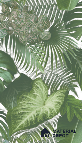 74016-1 | 5 Meter x 42 Inch PVC Florals Look Wallpaper - 57 Sq. Ft. | Minimum 15% wastage during installation