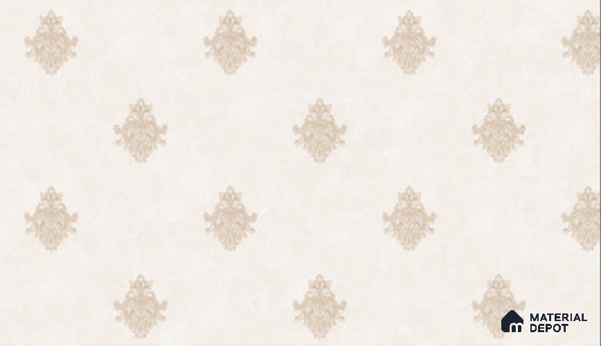 74024-2 | 5 Meter x 42 Inch PVC Damask Look Wallpaper - 57 Sq. Ft. | Minimum 15% wastage during installation