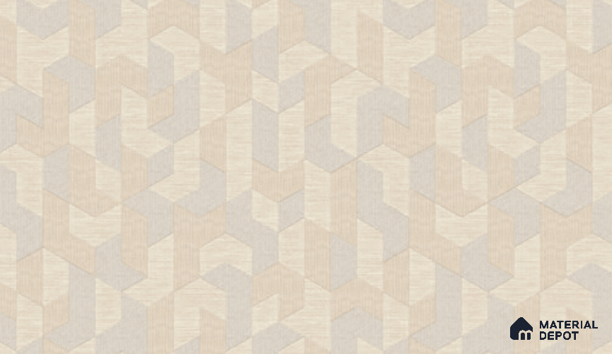 74027-2 | 5 Meter x 42 Inch PVC Patterned Look Wallpaper - 57 Sq. Ft. | Minimum 15% wastage during installation