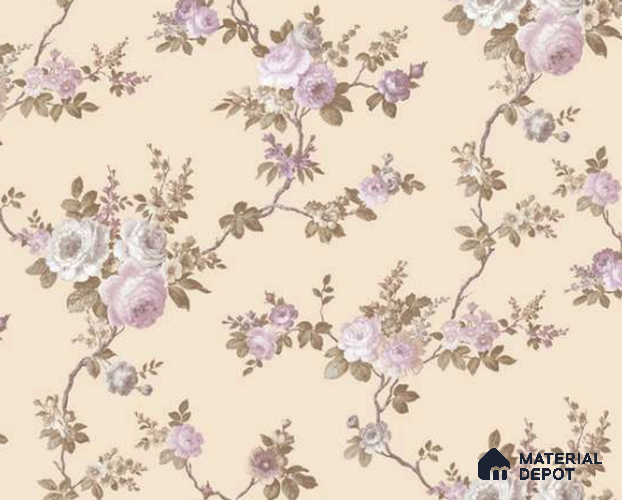 74054-2 | 5 Meter x 42 Inches Florals Look Wallpaper - 57 Sq. Ft.  | Minimum 15% wastage during installation