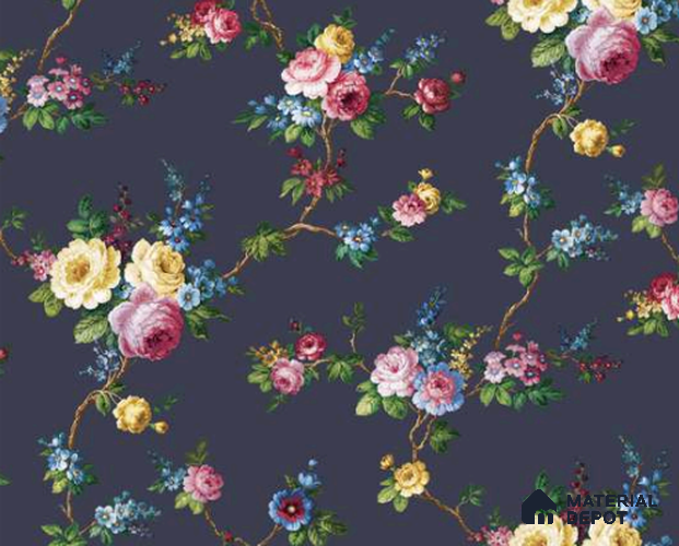 74054-4 | 5 Meter x 42 Inches Florals Look Wallpaper - 57 Sq. Ft.  | Minimum 15% wastage during installation