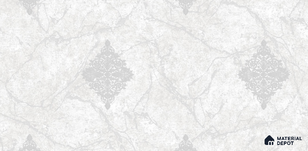 81228-1 | 5 Meter x 42 Inch PVC Damask Look Wallpaper - 57 Sq. Ft. | Minimum 15% wastage during installation