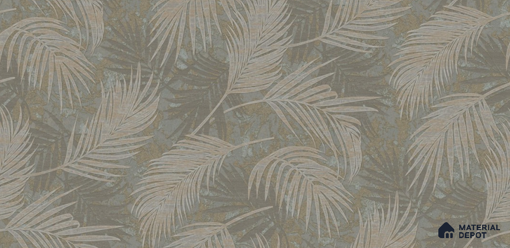 81233-5 | 5 Meter x 42 Inch PVC Florals Look Wallpaper - 57 Sq. Ft. | Minimum 15% wastage during installation