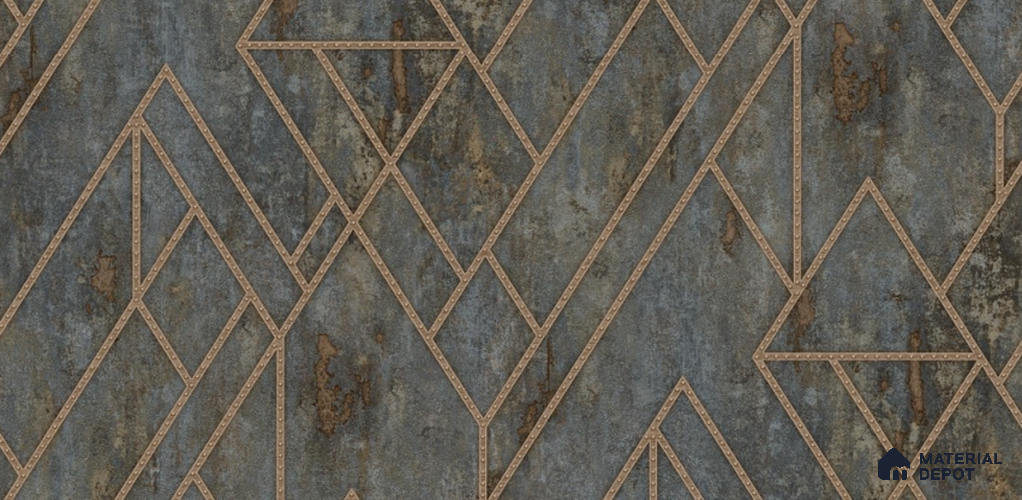 81235-5 | 5 Meter x 42 Inch PVC Patterned Look Wallpaper - 57 Sq. Ft. | Minimum 15% wastage during installation