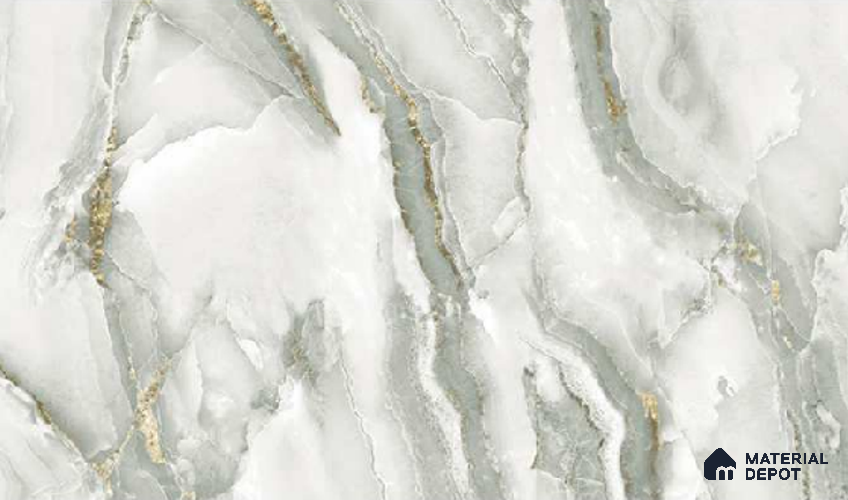 81281-2 | 5 Meter x 42 Inch PVC Marble Look Wallpaper - 57 Sq. Ft. | Minimum 10% wastage during installation