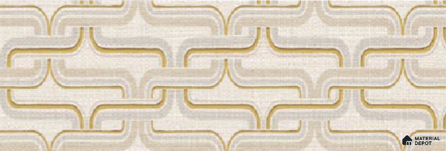 81284-1 | 5 Meter x 42 Inch PVC Patterned Look Wallpaper - 57 Sq. Ft. | Minimum 15% wastage during installation
