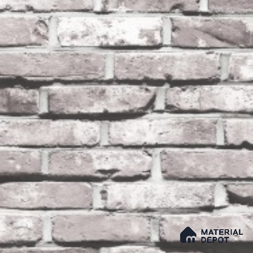 87033-1 | 5 Meter x 42 Inch PVC Brick Look Wallpaper - 57 Sq. Ft. | Minimum 15% wastage during installation