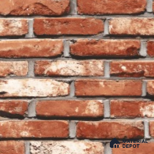 87033-3 | 5 Meter x 42 Inch PVC Brick Look Wallpaper - 57 Sq. Ft. | Minimum 15% wastage during installation
