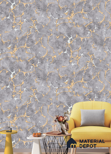 88014 | 9.5 Meter x 21 Inches Marble Look Wallpaper - 55 Sq. Ft. | Minimum 10% wastage during installation