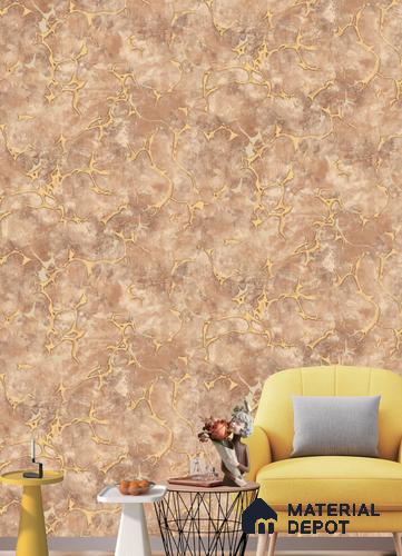 88015 | 9.5 Meter x 21 Inches Marble Look Wallpaper - 55 Sq. Ft. | Minimum 10% wastage during installation