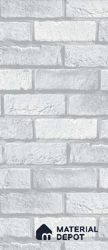 88040 | 10 Meter x 21 Inch PVC Brick Look Wallpaper - 57 Sq. Ft. | Minimum 15% wastage during installation