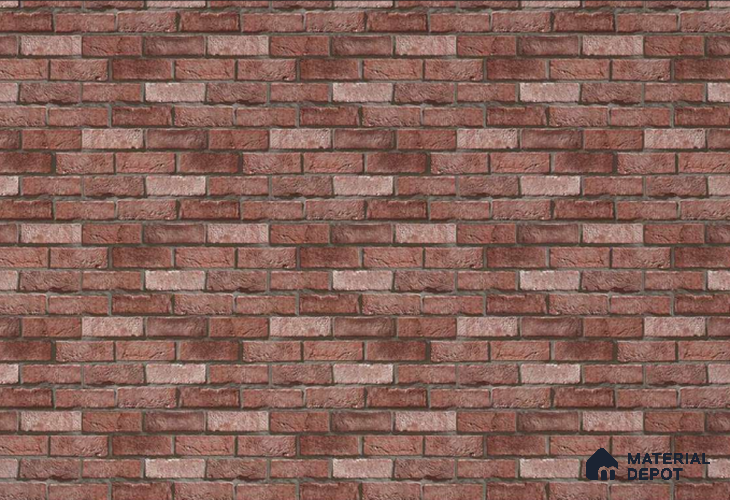 88043 | 10 Meter x 21 Inch PVC Brick Look Wallpaper - 57 Sq. Ft. | Minimum 15% wastage during installation