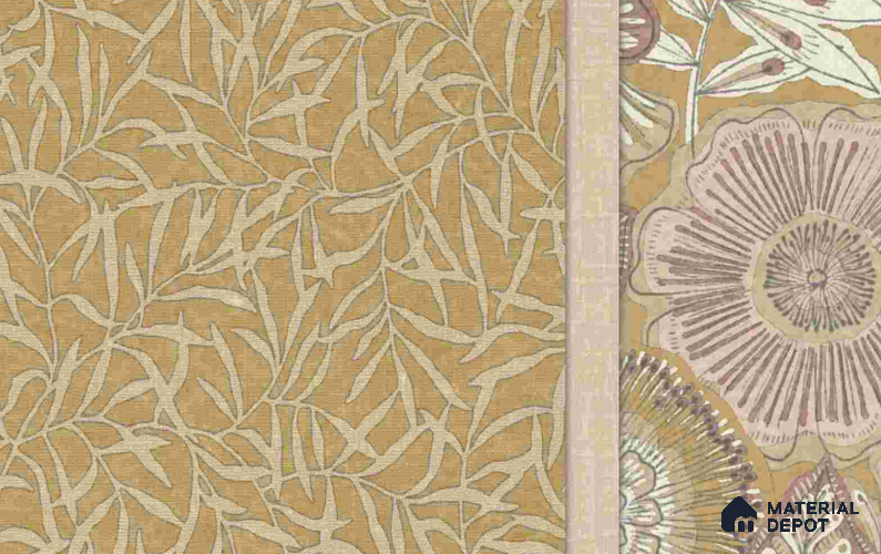 8817 25 39 Bambu | 10 Meter x 21 Inch Non Woven Florals Look Wallpaper - 57 Sq. Ft. | Minimum 15% wastage during installation
