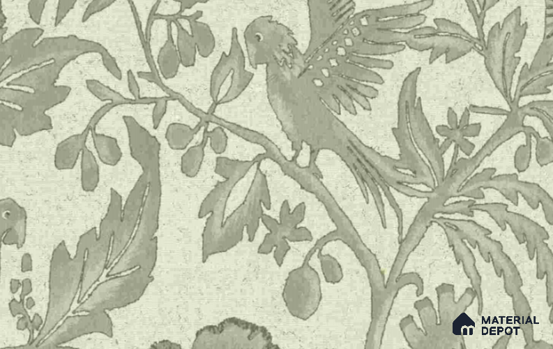 8816 75 93 Etourneau | 10 Meter x 21 Inch Non Woven Animal Print Look Wallpaper - 57 Sq. Ft. | Minimum 15% wastage during installation