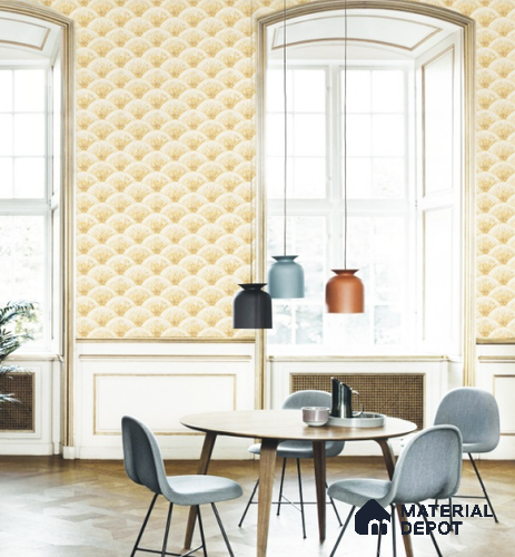 88371-2 | 5 Meter x 42 Inch PVC Patterned Look Wallpaper - 57 Sq. Ft. | Minimum 15% wastage during installation