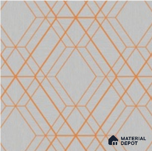 88380-3 | 5 Meter x 42 Inch PVC Geometric Look Wallpaper - 57 Sq. Ft. | Minimum 15% wastage during installation