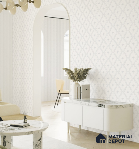 88448-1 | 5 Meter x 42 Inch PVC Patterned Look Wallpaper - 57 Sq. Ft. | Minimum 15% wastage during installation