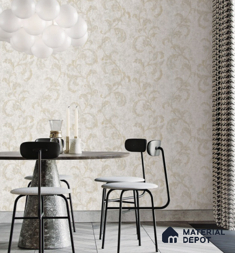 88481-1 | 5 Meter x 42 Inch PVC Florals Look Wallpaper - 57 Sq. Ft.  Image 02