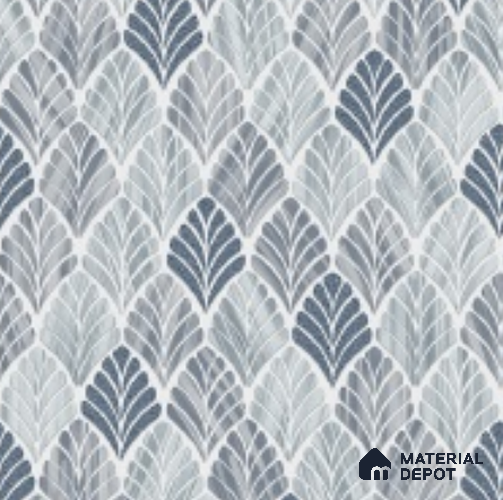 88501-2 | 5 Meter x 42 Inch PVC Patterned Look Wallpaper - 57 Sq. Ft. | Minimum 15% wastage during installation