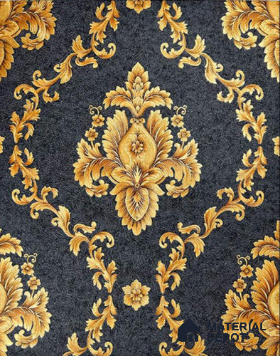 930028 | 10 Meter x 21 Inch PVC Damask Look Wallpaper - 57 Sq. Ft.