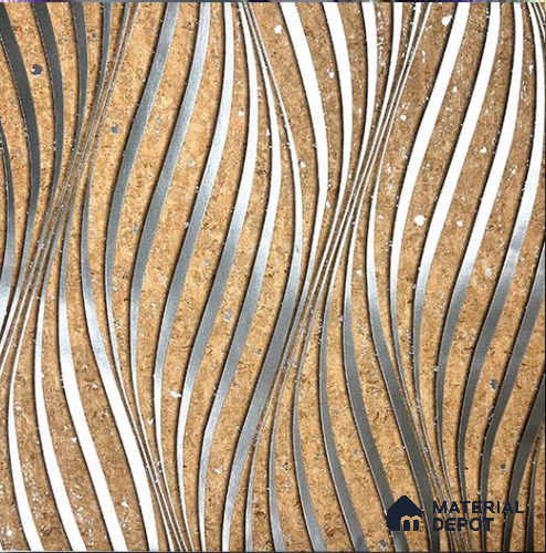 930065 | 10 Meter x 21 Inch PVC Patterned Look Wallpaper - 57 Sq. Ft.