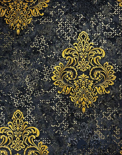 931207 | 10 Meter x 21 Inch PVC Damask Look Wallpaper - 57 Sq. Ft.