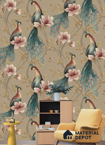 971606 | 9.5 Meter x 21 Inches Animal Print Look Wallpaper - 55 Sq. Ft. | Minimum 15% wastage during installation