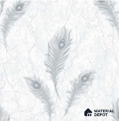 AA100701 | 9.5 Meter x 21 Inch PVC Florals Look Wallpaper - 55 Sq. Ft. | Minimum 15% wastage during installation