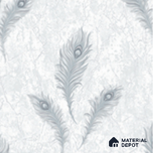 AA100708 | 9.5 Meter x 21 Inch PVC Florals Look Wallpaper - 55 Sq. Ft. | Minimum 15% wastage during installation