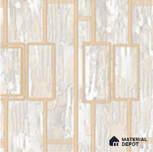 AA100802 | 9.5 Meter x 21 Inch PVC Patterned Look Wallpaper - 55 Sq. Ft. | Minimum 15% wastage during installation