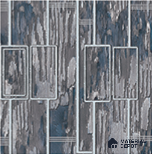 AA100806 | 9.5 Meter x 21 Inch PVC Patterned Look Wallpaper - 55 Sq. Ft. | Minimum 15% wastage during installation