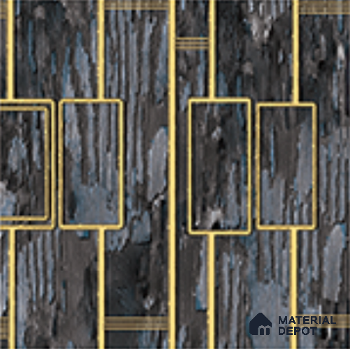 AA100808 | 9.5 Meter x 21 Inch PVC Patterned Look Wallpaper - 55 Sq. Ft. | Minimum 15% wastage during installation