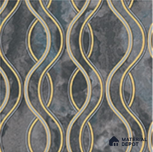 AA100903 | 9.5 Meter x 21 Inch PVC Patterned Look Wallpaper - 55 Sq. Ft. | Minimum 15% wastage during installation