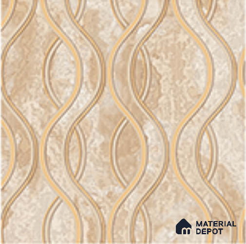 AA100905 | 9.5 Meter x 21 Inch PVC Patterned Look Wallpaper - 55 Sq. Ft. | Minimum 15% wastage during installation
