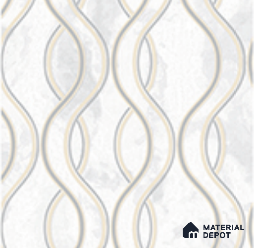 AA100908 | 9.5 Meter x 21 Inch PVC Patterned Look Wallpaper - 55 Sq. Ft. | Minimum 15% wastage during installation