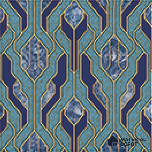 AA101105 | 9.5 Meter x 21 Inch PVC Patterned Look Wallpaper - 55 Sq. Ft. | Minimum 15% wastage during installation