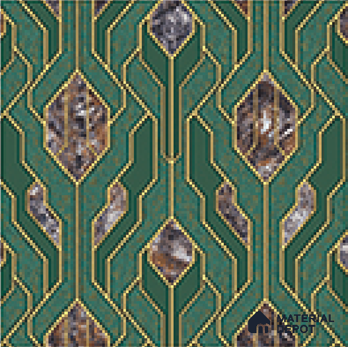 AA101106 | 9.5 Meter x 21 Inch PVC Patterned Look Wallpaper - 55 Sq. Ft. | Minimum 15% wastage during installation