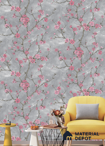 BL1066 | 9.5 Meter x 21 Inches Florals Look Wallpaper - 55 Sq. Ft. | Minimum 15% wastage during installation