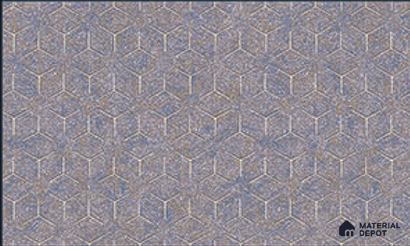 BT-022 | 5 Meter x 42 Inch PVC Geometric Look Wallpaper - 57 Sq. Ft. | Minimum 15% wastage during installation